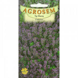 Seminte de cimbrisor, planta aromatica, medicinala si decorativa, Agrosem, 0,2 gr