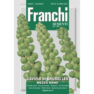 Seminte de varza de bruxelles Mezzo Nano, 8g, Franchi