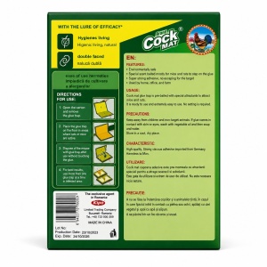 Set 100 capcane cu adeziv pentru soareci si sobolani tip carte - COCK MAT - Img 2