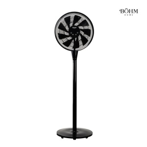 Ventilator de podea 16" BÖHM BY2316 8 viteze, 25W, ecran LED, telecomanda