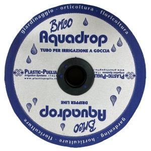 Banda de picurare cu duza Aquadrop, rola 1000 ml, picurare din 20 in 20 cm, 6 mil, 2,1 l/h
