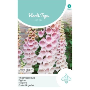 Seminte de Digitalis Apricot Beauty, 0,5g, Horti Tops, Olanda