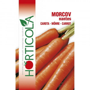 Seminte de morcovi Nantes, 3 g, Horticola