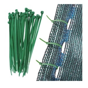 Set 100 bride plastic rezistente pentru organizare, fixare si lucrari rapide, 4.8x150mm