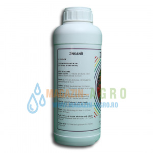 Fertilizant pentru fructe si legume, Zinkanit, 1 litru