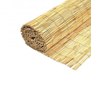 Gard paravan imitatie bambus decorativ, 2.5 m x 6 m