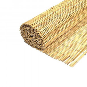 Gard paravan imitatie bambus decorativ, 2 m x 6 m