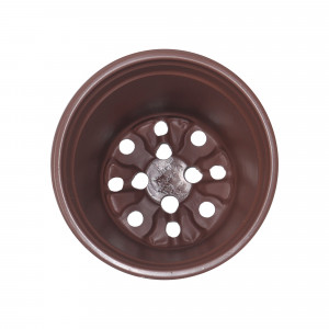 Ghiveci rotund 9 x 7 cm, culoare teracota, set 4000 buc