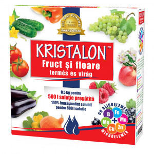 Ingrasamant Kristalon pentru fruct si floare, 0.5 kg