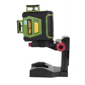 Nivela laser Procraft LE-3G, de perete, 360 grade, 12 linii verzi, cutie transport
