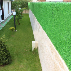 Paravan imitatie gard viu artificial, dimensiune 1.2m x 10m