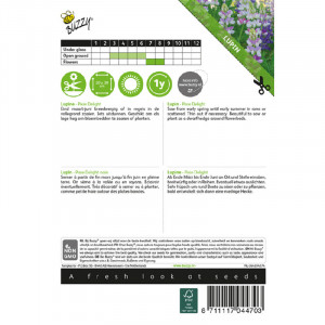 Seminte de Lupin Pixie Delight mix, 2g, Buzzy, Olanda