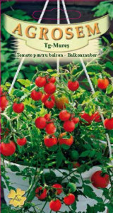 Rosii Balkonzauber, seminte de tomate curgatoare pentru balcon, Agrosem, 0.5gr
