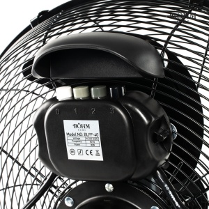 Ventilator de podea 20" BÖHM BLff-50, 3 viteze, 110W, unghi de inclinare reglabil