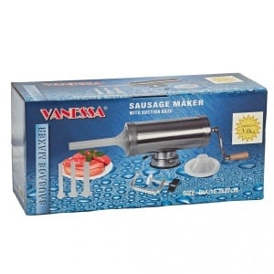 Aparat manual pentru umplut carnati Vanessa, 3 kg - Img 4