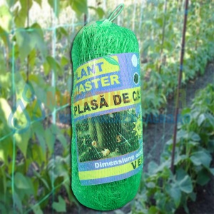 Plasa de palisat castraveti, 2 x 10 m, culoare verde