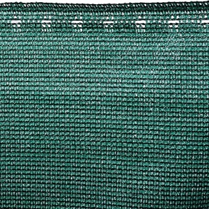 Plasa de umbrire gard, 95%, 1.7 m x 50 m, protectie UV, vant si praf, cu 100 bride