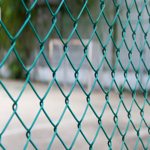 Plasa gard cu izolatie PVC verde, zincata, 1.5 m x 10 m, ochi plasa 50x50 mm