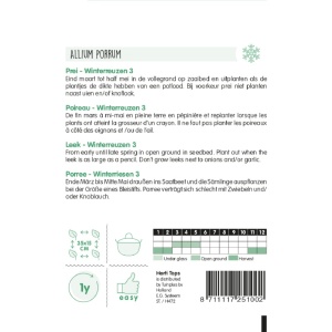 Seminte de Praz, 2.5g, Horti Tops, Olanda - Img 2