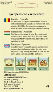 Tomate lungi Piramide 0.3gr