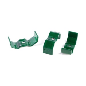 Set 3 panouri gard zincat si 4 stalpi metalici rectangulari, Lungime 7,5m, Inaltime 2m