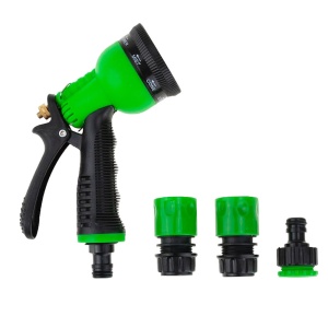 Set pistol pentru furtun cu adaptoare