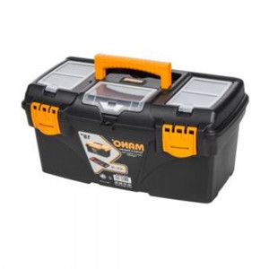 Cutie pentru scule cu organizator, dimensiuni 43x25x23 cm