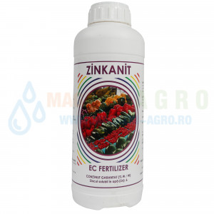 Fertilizant pentru fructe si legume, Zinkanit, 1 litru