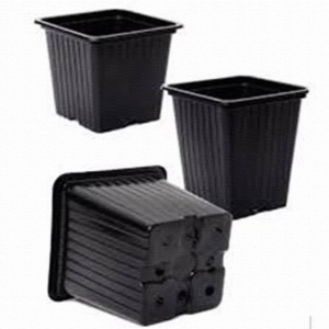 Ghiveci 8x8x7cm patrat Set 100 Buc