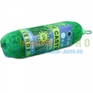 Plasa pentru palisat castraveti 2 x 5 m, culoare verde