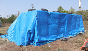 Prelata impermeabila cu inele, tratata UV, 3m x 5m