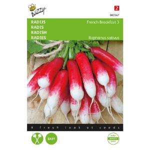 Seminte de ridichi French Breakfast 3, 10g, Buzzy, Olanda
