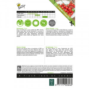 Seminte de tomate cherry Cerise, 0.2 g, Buzzy, Olanda