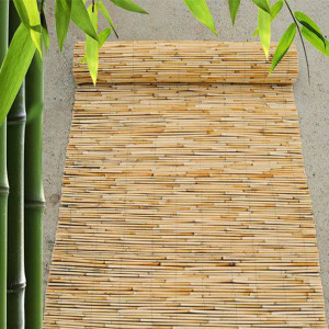 Gard paravan imitatie bambus decorativ, 2 m x 6 m
