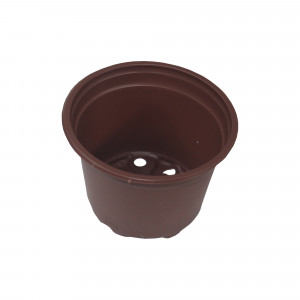 Ghiveci rotund 9 x 7 cm, culoare teracota, set 4000 buc