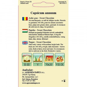 Ardei gras Sweet Chocolate 0.2gr