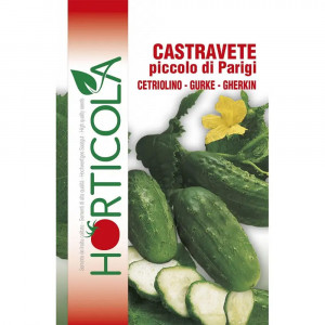 Seminte de castraveti Piccolo Verde di Parigi, 2 g, Horticola