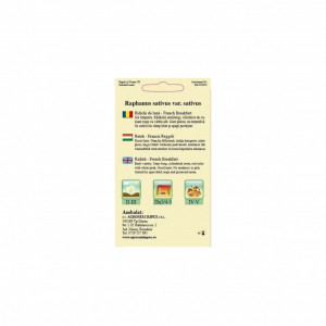 Seminte de ridichi luna French Breakfa.4g, Agrosem