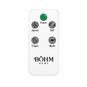 Ventilator turn 32" BÖHM BH870RC, 3 viteze, 45W, indicator LED, telecomanda inclusa