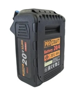 Acumulator Procraft 20/4, Li-Ion, 4 Ah