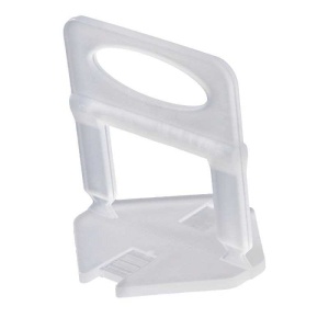 Distantiere tip clips pentru nivelarea gresiei si faiantei, 1 mm, 100 buc.