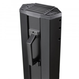 Radiator incalzitor vertical cu quartz Luxell MH-1800, 1800 W, 3 trepte putere