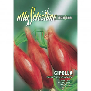 Seminte de ceapa alungita Rossa Lunga di Firenze, 3g, Franchi