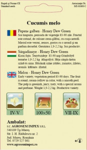 Seminte de pepene galben Honey Dew Green 2 grame