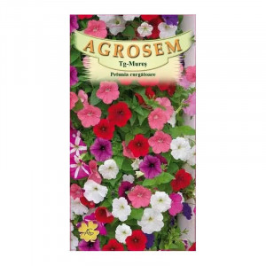Seminte de petunia curgatoare mix 0.15gr, Agrosem