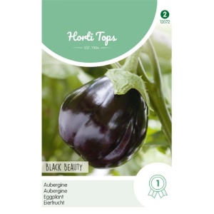 Seminte de vinete Black Beauty, 1g, Horti Tops, Olanda