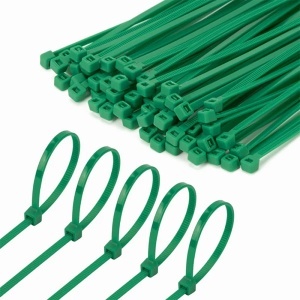 Set 100 bride plastic rezistente pentru organizare, fixare si lucrari rapide, 4.8x100mm