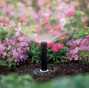 Aspersor rotativ telescopic pentru irigatii de 1/2'', inaltare 12 cm, unghi 30°-360°
