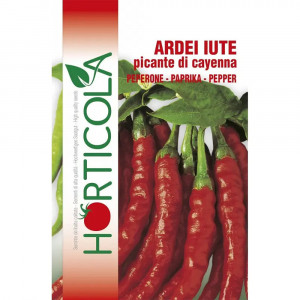 Seminte de ardei iute Picante di Cayenna, 0.5 g, Horticola