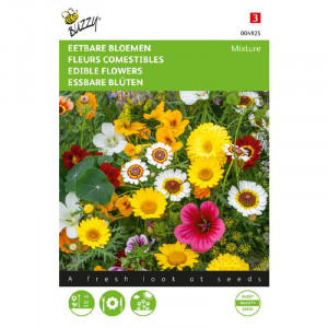 Seminte de flori comestibile amestec, 5g, Buzzy, Olanda